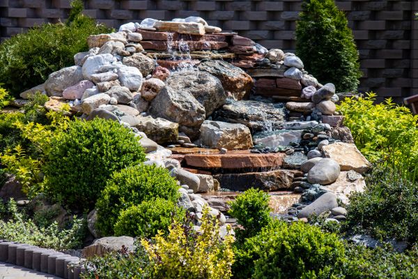 River Rock Landscaping in Flagstaff