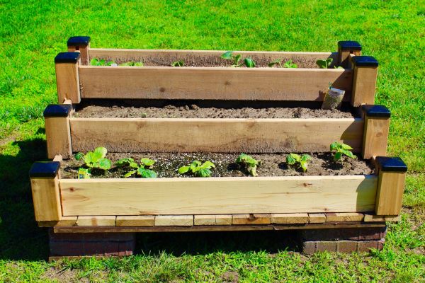Raised Garden Bed Installation in Flagstaff